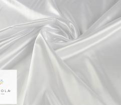 Dekostoff Satin - Weiß 0,9 m 