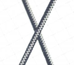 Round elastic 2 mm - navy/white (3122)