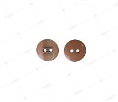 Decorative button 15 mm - pearl brown (3520)