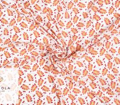 Woven Fabric Silki – Autumn Rowanberry 1,45Lm + 0,7Lm