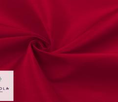 Woven Tablecloth Panama a la Linen Fabric - Red