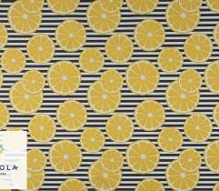 Oxford PU Woven Garden Fabric - Lemons 0,5Lm