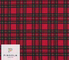 Woven Fabric Barbie - Scottish Red Check