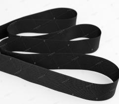 Ripsband 30 mm - Schwarz