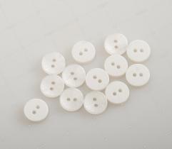 Button 10 mm - White 10 pcs.