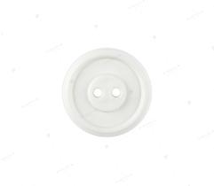 Button 16 mm - White