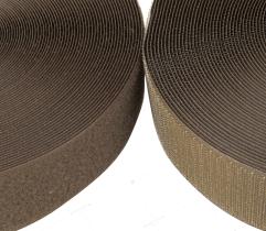 Klettverschluss 50 mm Set Hakenband und Flauschband - Olive