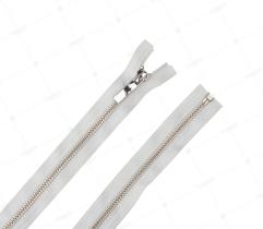 Zipper Metal Type 5 Open End 46 cm - Grey