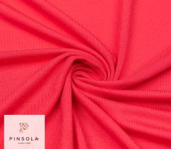 Knitted Viscose Jersey – Coral