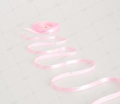 Satin ribbon 7 mm - light pink