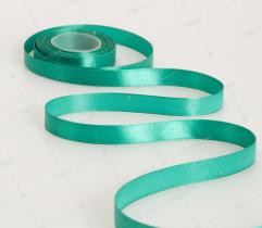 Satin ribbon 12 mm - bottle green