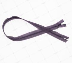 Ummanteltes Spiralschloss 35 cm - grau-violett
